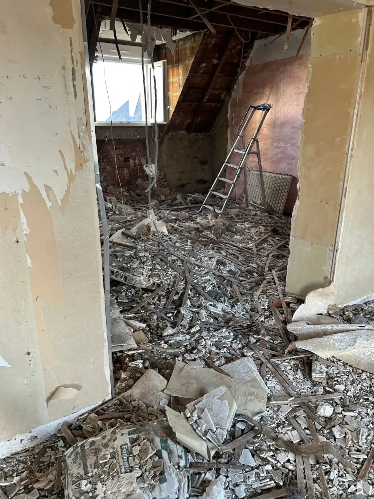 Démolition à Plabennec